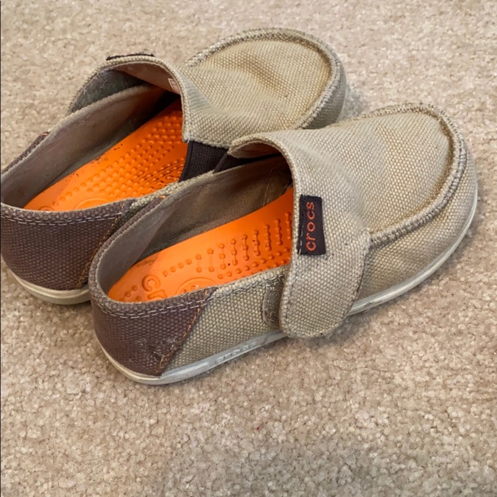 Crocs slide on shoes